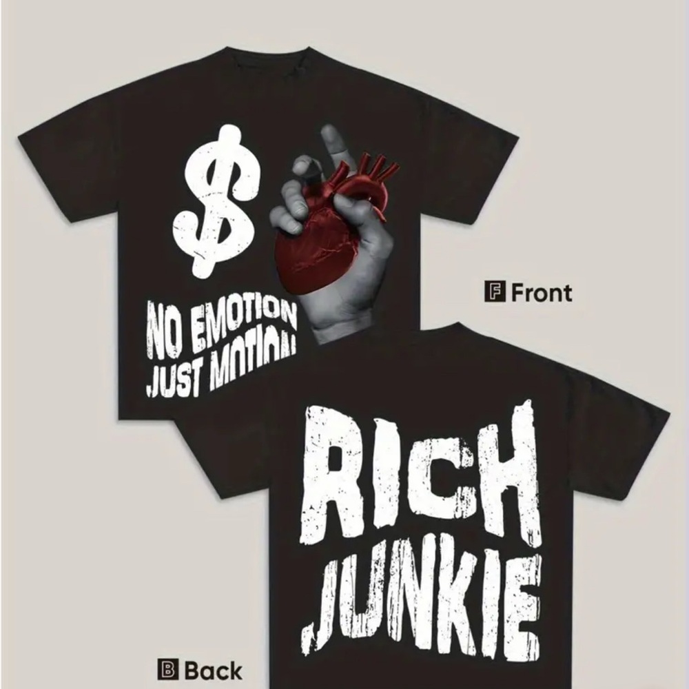 Pure Collection Black Graphic Tee